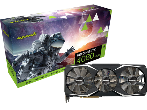 Manli GeForce RTX™ 4080 (M3520+N701)